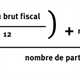 LE CALCUL DU QUOTIENT FAMILIAL